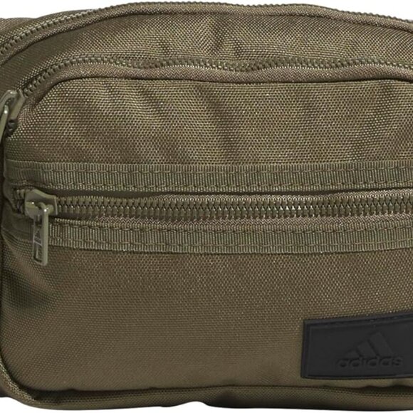 Ramble Crossbody Bag for Festivals, Travel and Hiking, Olive Strata Green, One S - Picture 1 of 7